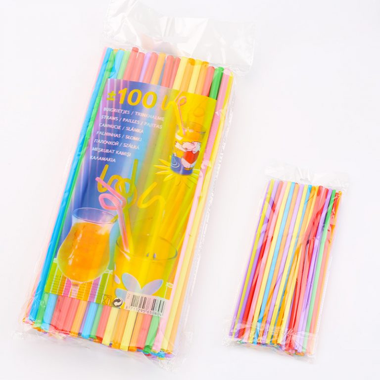 Factory wholesale thin plastic straws