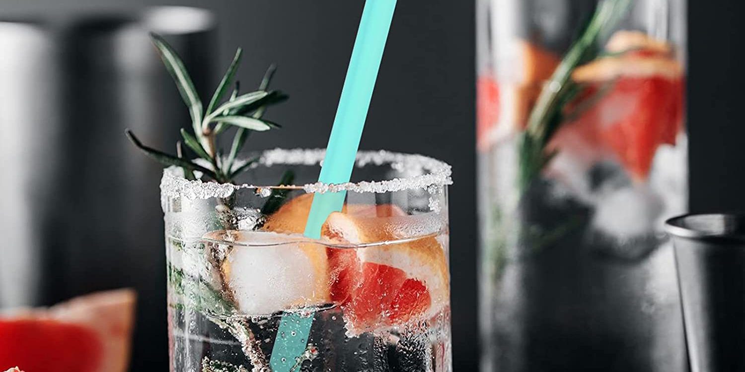 3 Pcs Reusable Plastic Drinking Straws (6)