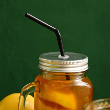disposable flexible plastic drinking straws