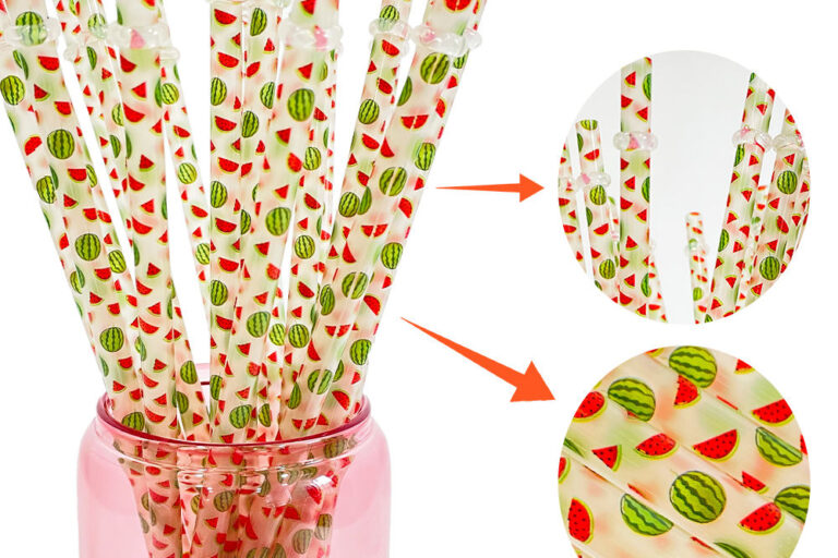 reusable plastic drinking straws