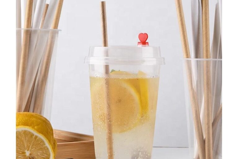 paper drinking straws with logo