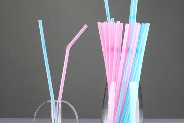 Biodegradable Colored PLA Flexible Straws for Smoothies & Milkshakes (1) PLA flexible drinking straws