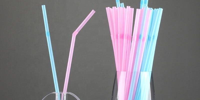 PLA flexible drinking straws