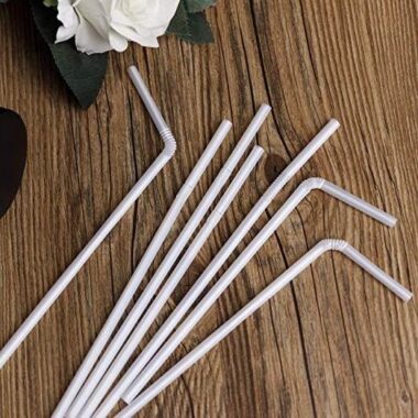 PLA flexible drinking straws