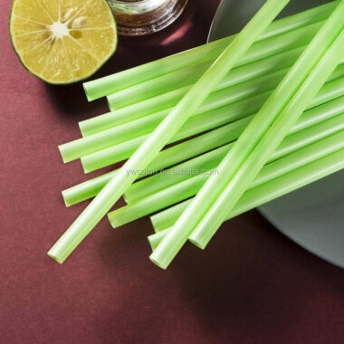PLA flexible drinking straws