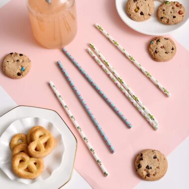 recyclable paper drinking straws