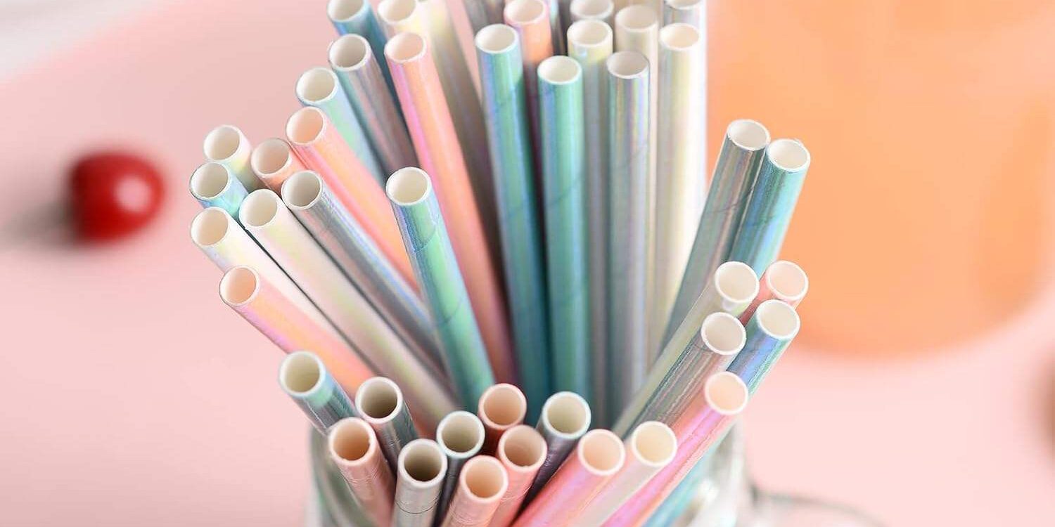 recyclable paper drinking straws