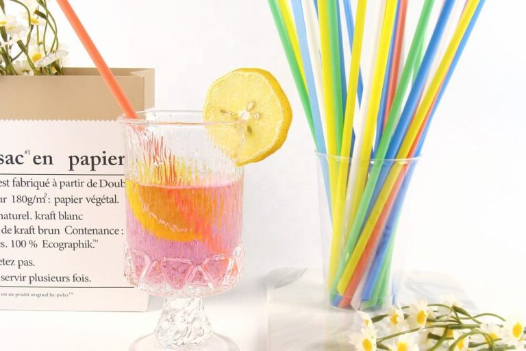 biodegradable PLA drinking straws