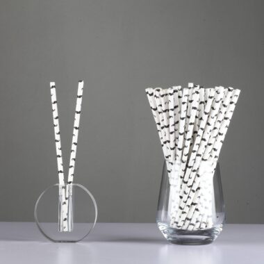 paper straws for hot and cold drinks