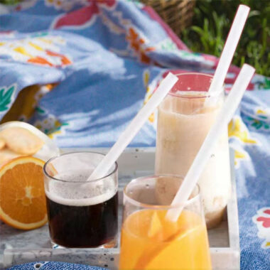 Eco-friendly PLA drinking straws