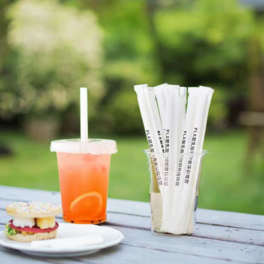 Eco-friendly PLA drinking straws