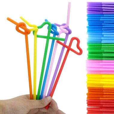 disposable PP plastic drinking straws