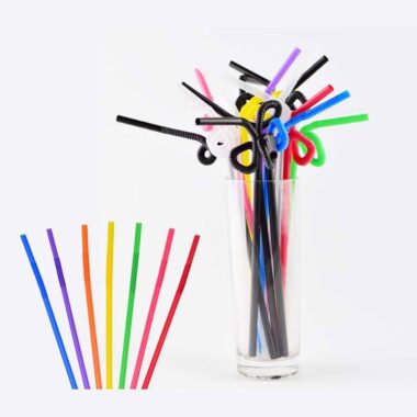 disposable PP plastic drinking straws