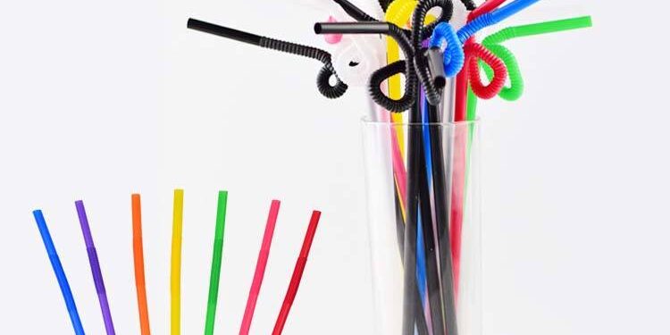 disposable PP plastic drinking straws