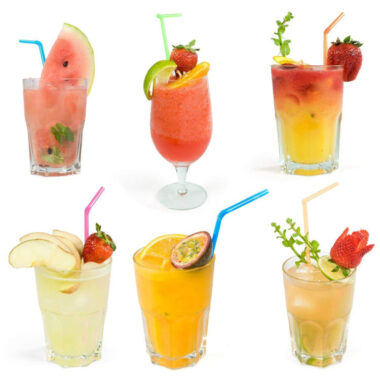 disposable PP plastic drinking straws