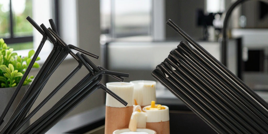 PLA plastic drinking straws eco-friendly