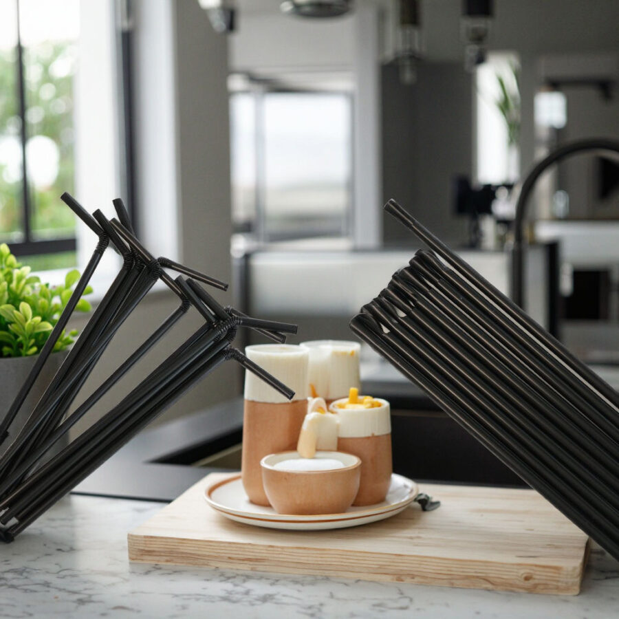 PLA plastic drinking straws eco-friendly