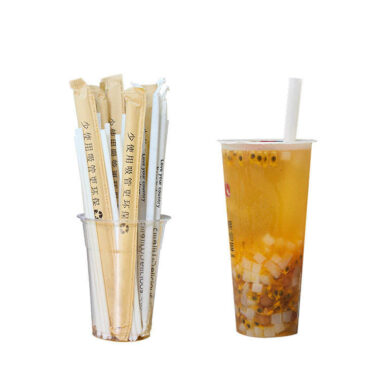 disposable plastic drinking straws