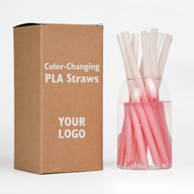 color-changing PLA drinking straws