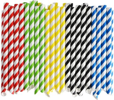paper straws disposable eco-friendly