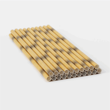 paper straws striped for drinks