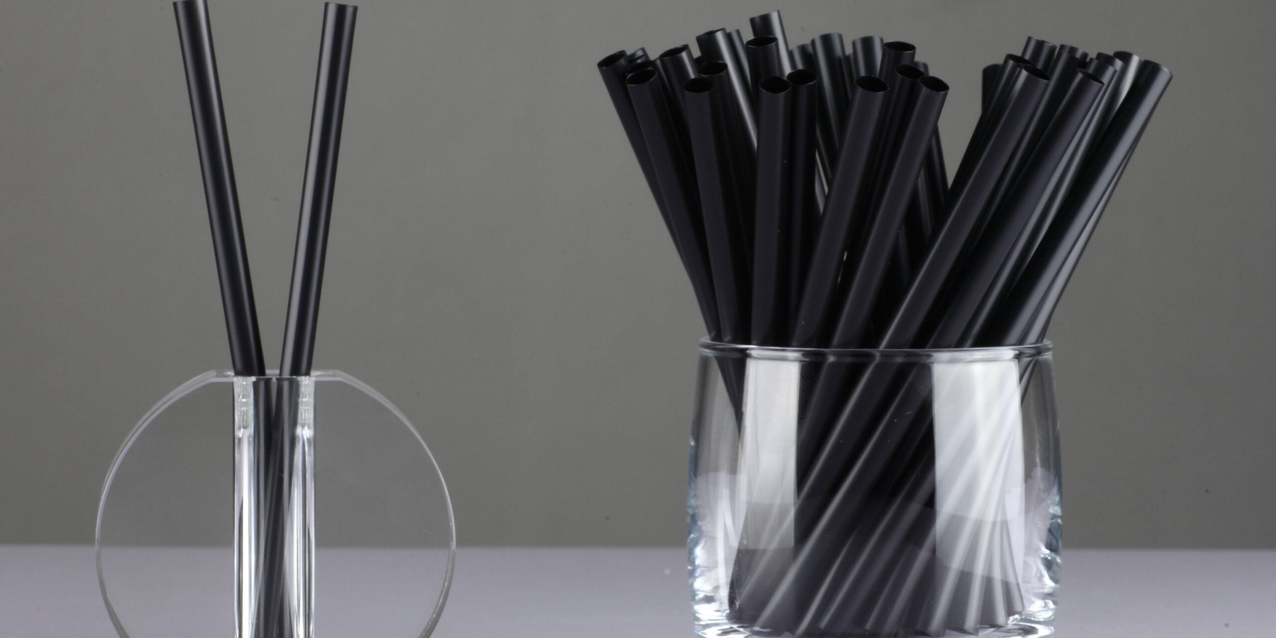 Wholesale black PLA drinking straws