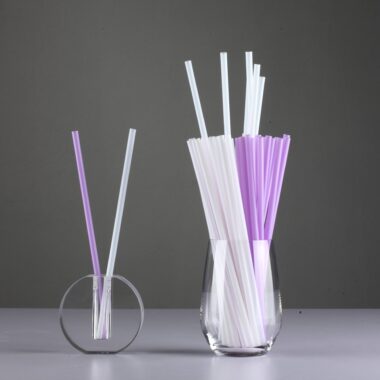 Wholesale black PLA drinking straws