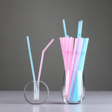 Wholesale black PLA drinking straws