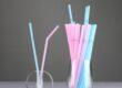 Wholesale black PLA drinking straws