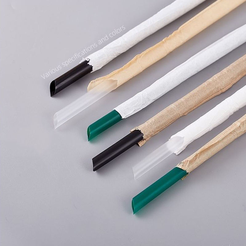 PLA paper drinking straws