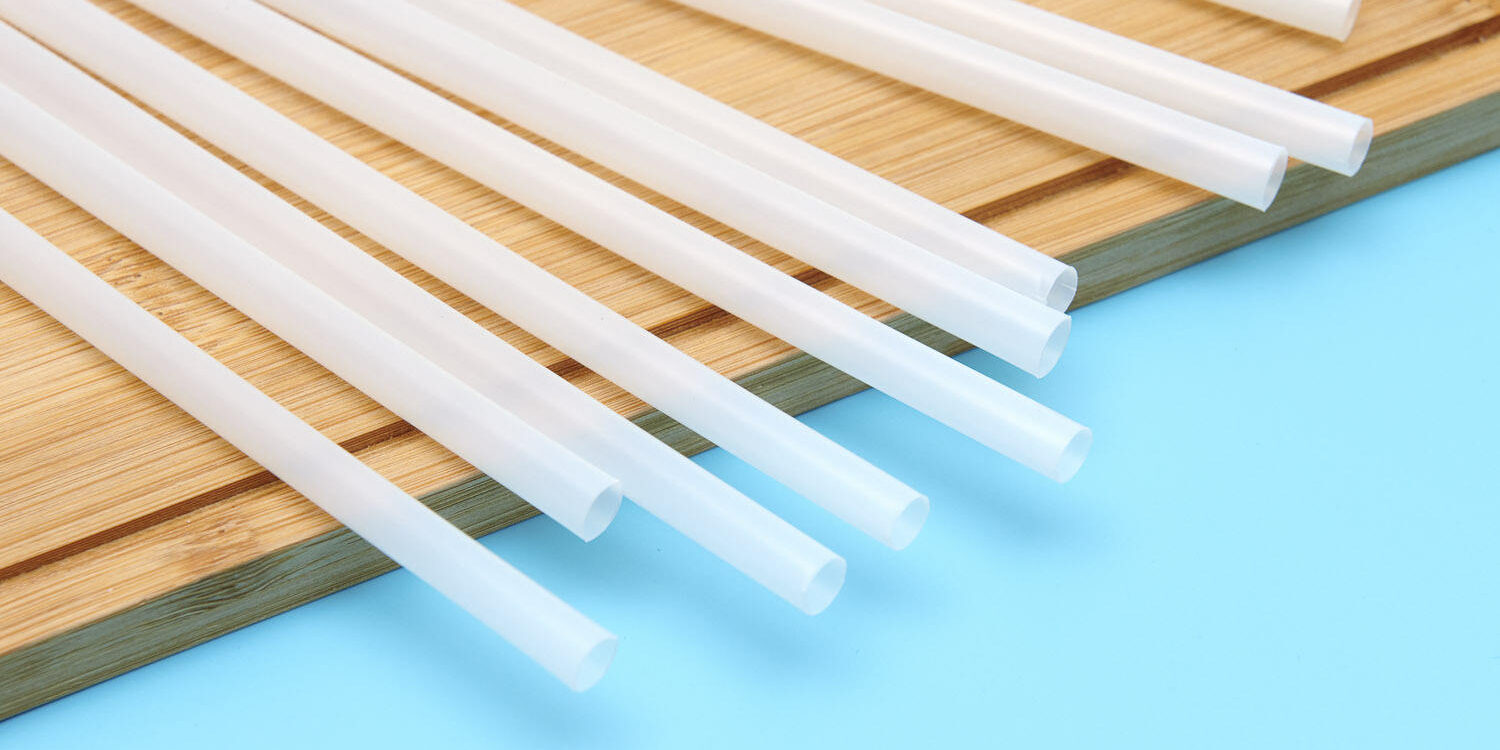 PLA no-plastic drinking straws