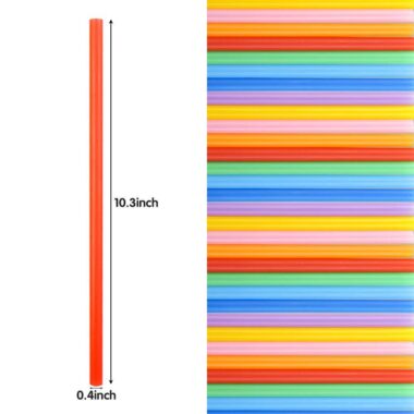 PLA smoothie straws for milkshakes