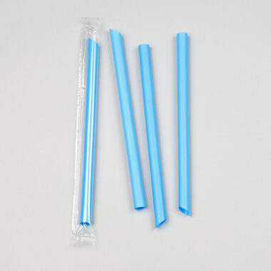 colorful boba plastic straws