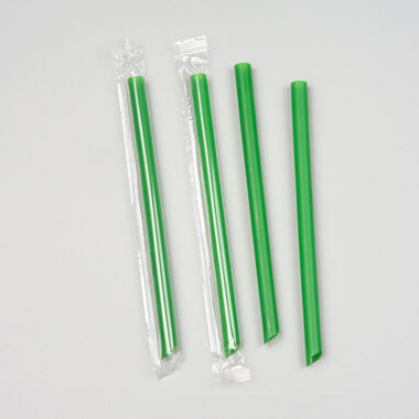 colorful boba plastic straws