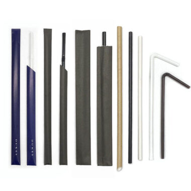 disposable plastic drinking straw